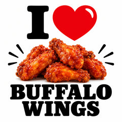 I Love Buffalo Wings teddy bear - image 4
