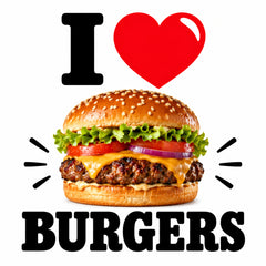 I Love Burgers teddy bear - image 4