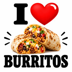 I Love Burritos teddy bear - image 4
