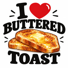 I Love Buttered Toast teddy bear - image 4