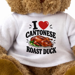 I Love Cantonese Roast Duck teddy bear - image 3