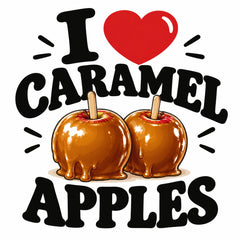 I Love Caramel Apples teddy bear - image 4