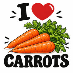 I Love Carrots teddy bear - image 4