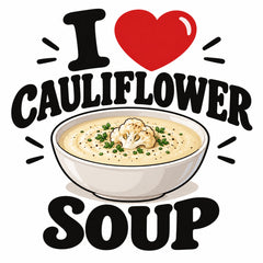 I Love Cauliflower Soup teddy bear - image 4