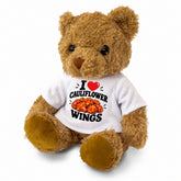 I Love Cauliflower Wings teddy bear
