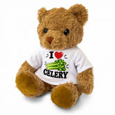 I Love Celery teddy bear