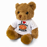 I Love Cheese And Tomato Pizza teddy bear