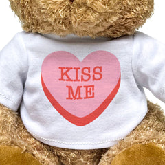 KISS ME - Teddy Bear - Love Romance Gift Present