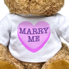 MARRY ME - Teddy Bear - Love Romance Gift Present