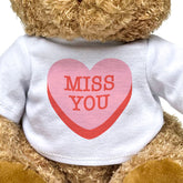 MISS YOU - Teddy Bear - Love Romance Gift Present