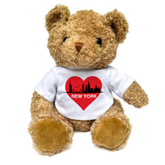 New York Skyline - Teddy Bear - Gift Present