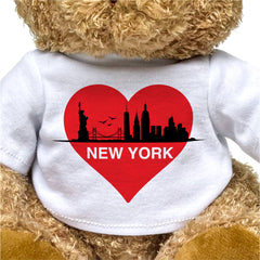 New York Skyline - Teddy Bear - Gift Present