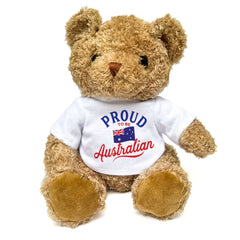PROUD TO BE AUSTRALIAN - Teddy Bear - Cute Cuddly Soft - Gift Present