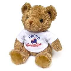 PROUD TO BE AUSTRALIAN - Teddy Bear - Cute Cuddly Soft - Gift Present