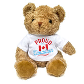 PROUD TO BE CANADIAN - Teddy Bear - Cute Cuddly Soft - Gift Present