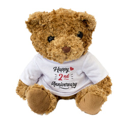 Happy 2nd Anniversary - Teddy Bear