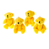 70 X Small YELLOW Teddy Bears - Cute Soft Adorable