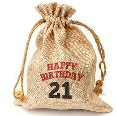 HAPPY BIRTHDAY 21 - Toasted Coconut Bowl Candle – Soy Wax - Gift Present