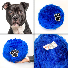 Soft Fluffy Dog Ball For American Staffordshire Terrier - Large Size