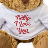 Baby I Love You - Teddy Bear - Gift Present