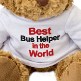 BEST BUS HELPER - Teddy Bear - Gift Present