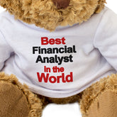 Best Financial Analyst In The World Teddy Bear