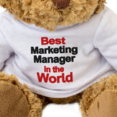 Best Marketing Manager In The World Teddy Bear - Gift Present