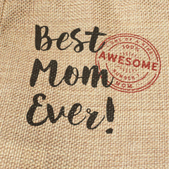 BEST MOM EVER - Toasted Coconut Bowl Candle – Soy Wax - Gift Present