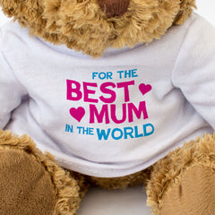 Best Mum in the World Teddy Bear - Gift Present