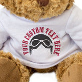 Biker Custom Teddy Bear Christmas Birthday Gift