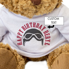 Biker Custom Teddy Bear Christmas Birthday Gift