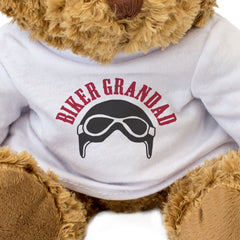 Biker Grandad Teddy Bear Christmas Birthday Gift