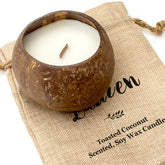LAUREN - Toasted Coconut Bowl Candle – Soy Wax - Gift Present