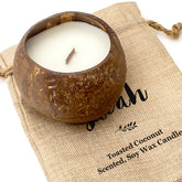 SARAH - Toasted Coconut Bowl Candle – Soy Wax - Gift Present