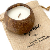 SUZANNE - Toasted Coconut Bowl Candle – Soy Wax - Gift Present