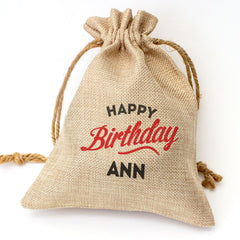 HAPPY BIRTHDAY ANN - Toasted Coconut Bowl Candle – Soy Wax - Gift Present