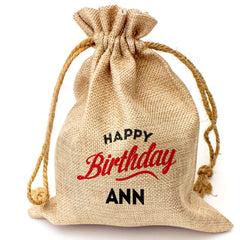 HAPPY BIRTHDAY ANN - Toasted Coconut Bowl Candle – Soy Wax - Gift Present