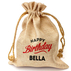 HAPPY BIRTHDAY BELLA - Toasted Coconut Bowl Candle – Soy Wax - Gift Present