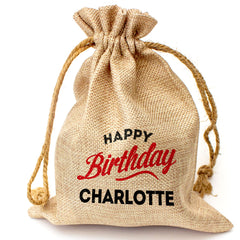 HAPPY BIRTHDAY CHARLOTTE - Toasted Coconut Bowl Candle – Soy Wax - Gift Present