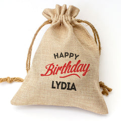 HAPPY BIRTHDAY LYDIA - Toasted Coconut Bowl Candle – Soy Wax - Gift Present