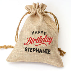 HAPPY BIRTHDAY STEPHANIE - Toasted Coconut Bowl Candle – Soy Wax - Gift Present