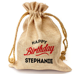 HAPPY BIRTHDAY STEPHANIE - Toasted Coconut Bowl Candle – Soy Wax - Gift Present
