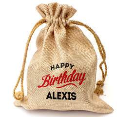 HAPPY BIRTHDAY ALEXIS - Toasted Coconut Bowl Candle – Soy Wax - Gift Present