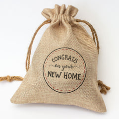 CONGRATS ON YOUR NEW HOME - Toasted Coconut Bowl Candle – Soy Wax - Gift Present