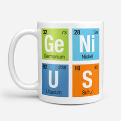 Genius Periodic Table - Mug