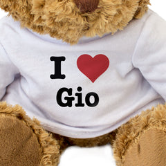 I Love Gio - Teddy Bear