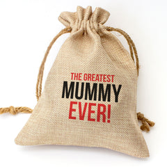 GREATEST MUMMY EVER - Toasted Coconut Bowl Candle – Soy Wax - Gift Present