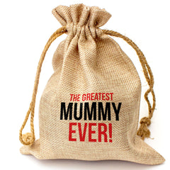 GREATEST MUMMY EVER - Toasted Coconut Bowl Candle – Soy Wax - Gift Present