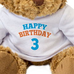 Happy Birthday 3 - Teddy Bear