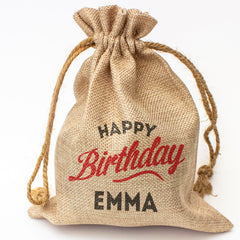 HAPPY BIRTHDAY EMMA - Toasted Coconut Bowl Candle – Soy Wax - Gift Present
